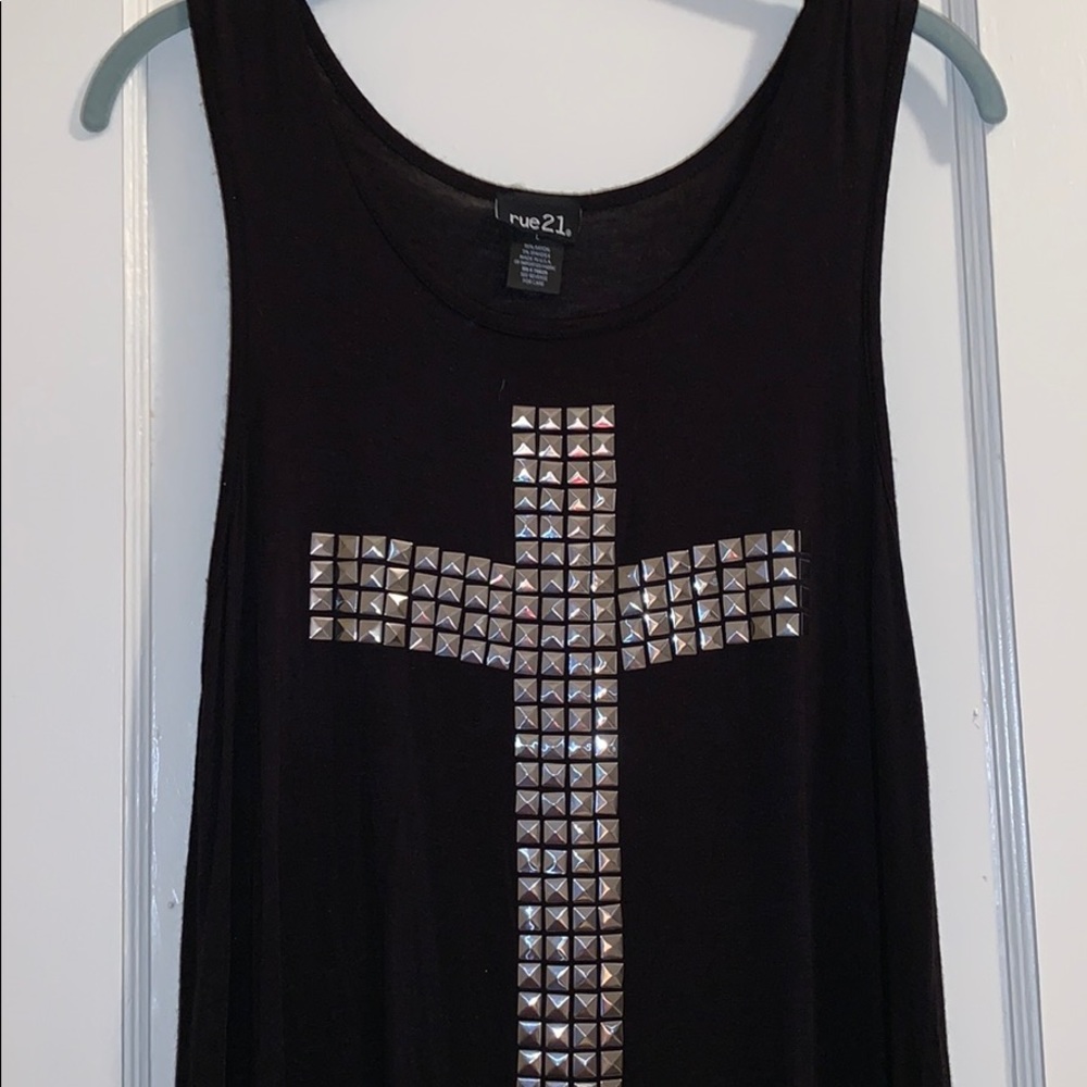 High low tank top